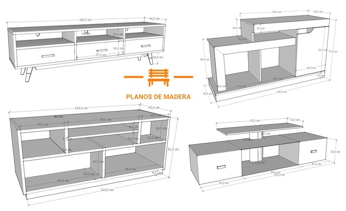 Muebles-de-tv-10-planos-con-estilos-innovadores